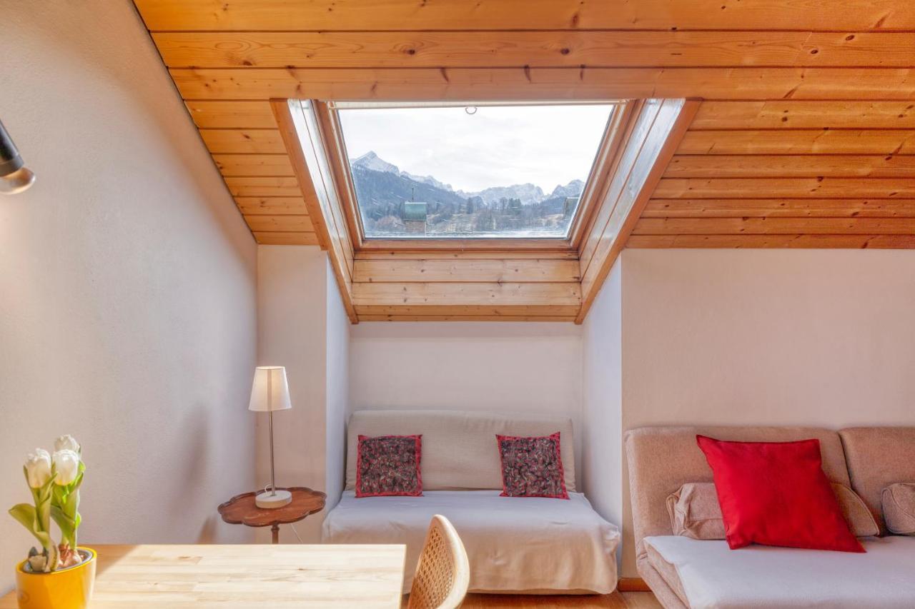 Ruhige Ferienwohnung Partenkirchen 2 Garmisch-Partenkirchen Ngoại thất bức ảnh