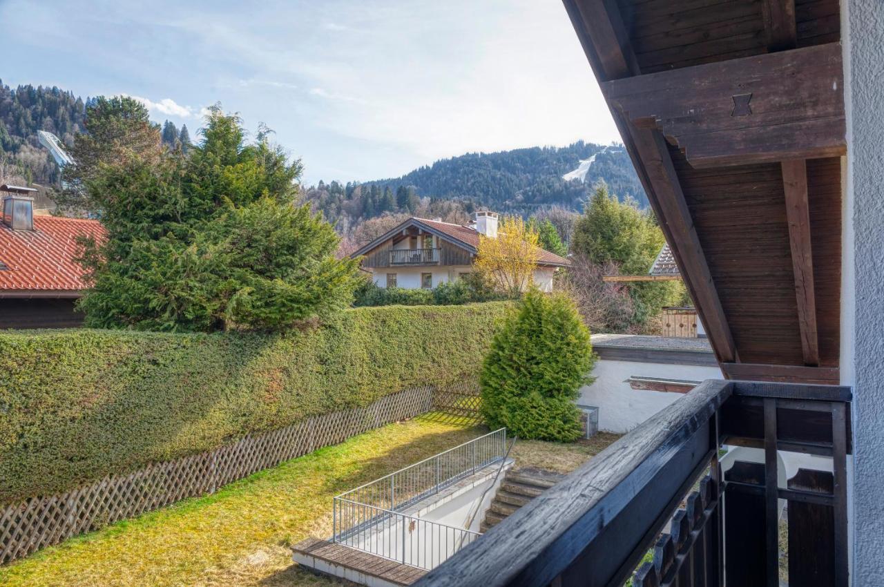 Ruhige Ferienwohnung Partenkirchen 2 Garmisch-Partenkirchen Ngoại thất bức ảnh