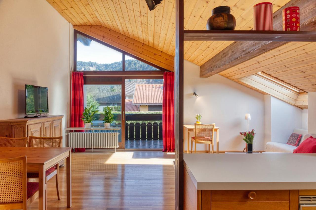 Ruhige Ferienwohnung Partenkirchen 2 Garmisch-Partenkirchen Ngoại thất bức ảnh