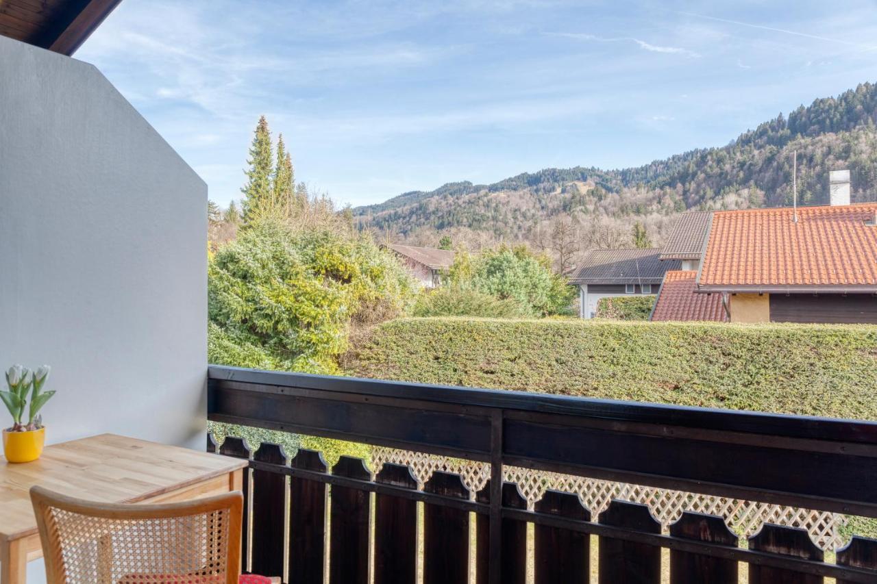 Ruhige Ferienwohnung Partenkirchen 2 Garmisch-Partenkirchen Ngoại thất bức ảnh
